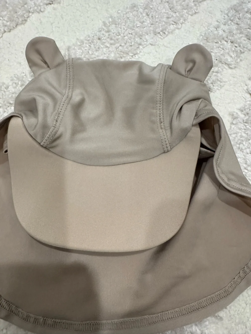 H&M Taupe Kids Sun Hat with Ear Details